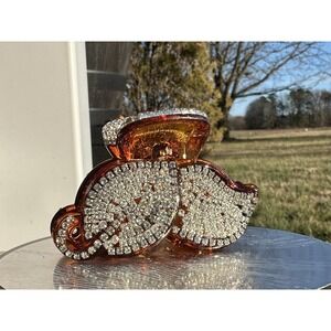 Brand New Gorgeous Hair Clip with Shiny‎ Crystals Rhinestone Jewelry Accessories